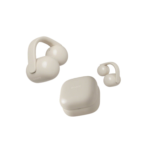 Sony Linkbuds Clip | Écouteurs intra-auriculaire - Sans-fil - Crème | 01 | Sonxplus Chambly