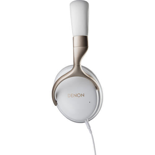 Denon AH-GC25W | Circum-Aural Wireless Headset - High-End - Bluetooth - Noise Cancellation - Ultra Comfortable - White-SONXPLUS Chambly