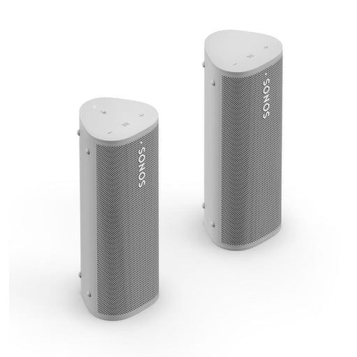 Sonos | Ensemble Aventure - 2 Haut-parleurs Roam portatifs - Bluetooth - Étanche - Blanc-SONXPLUS Chambly
