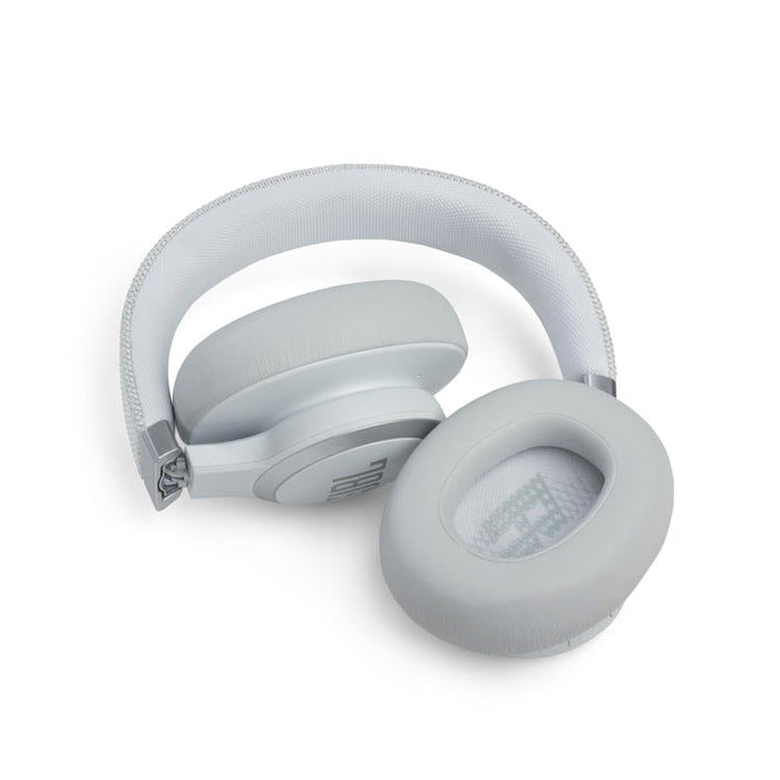 JBL Live 660NC | Circumaural Wireless Headphones - Bluetooth - Active Noise Cancellation - Multipoint Connection - White-SONXPLUS.com