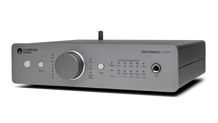 Cambridge DacMagic 200M | Convertisseur numérique-analogique - Bluetooth - Gris lunaire-SONXPLUS Chambly