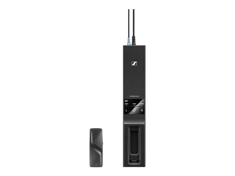 Sennheiser Flex 5000 | Système audio numérique d'écoute pour tv - Sans fil - Émetteur/Récepteur - Noir-SONXPLUS Chambly