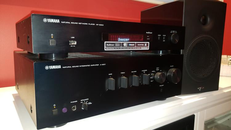 Yamaha / Paradigm | Ensemble audio haute-fidélité - Yamaha A-S301 - Yamaha NP-S303 - Paradigm Premier 200-SONXPLUS Chambly
