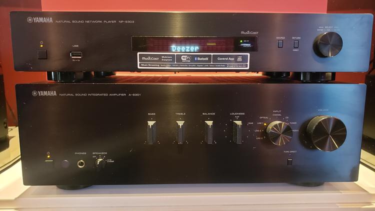 Yamaha / Paradigm | High Fidelity Audio Package - Yamaha A-S301 - Yamaha NP-S303 - Paradigm Premier 200-SONXPLUS Chambly