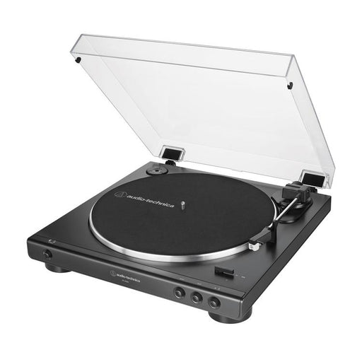 Audio Technica AT-LP60XBK | Table tournante Stéréo - Entraînement par courroie - Entièrement automatique - Noir-SONXPLUS Chambly