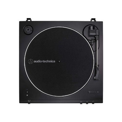 Audio Technica AT-LP60XBTBK | Turntable Stereo - Wireless - Bluetooth - Belt Drive - Fully Automatic - Black-SONXPLUS Chambly
