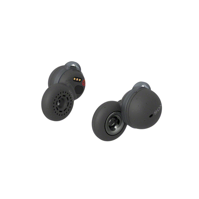 Sony WF-L900 | In-ear headphones - LinkBuds - 100% Wireless - Bluetooth - Microphone - Adaptive control - Up to 17.5 hours battery life - Gris-SONXPLUS.com