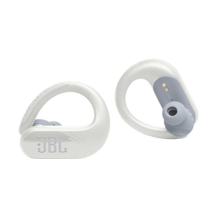 JBL Endurance Peak III | Sport In-Ear Headphones - 100% Wireless - Waterproof - Powerhook Design - White-SONXPLUS Chambly