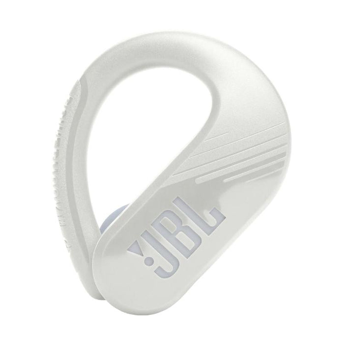 JBL Endurance Peak III | Écouteurs Sport intra-auriculaires - 100% Sans fil - Étanche - Conception Powerhook - Blanc-SONXPLUS Chambly