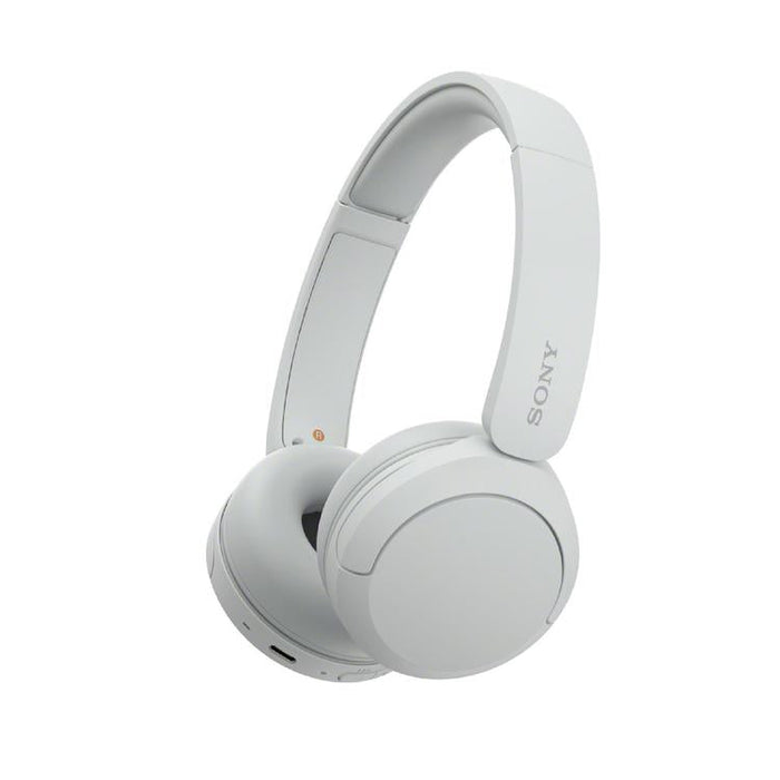Sony WH-CH520 | Écouteurs supra-auriculaires - Sans fil - Bluetooth - Jusqu'à 50 heures d'autonomie - Blanc-Sonxplus 