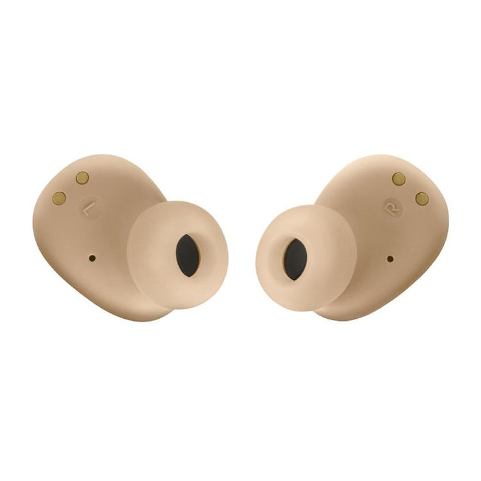 JBL Vibe Buds | In-Ear Headphones - Wireless - Bluetooth - Smart Ambient Technology - Beige-SONXPLUS.com