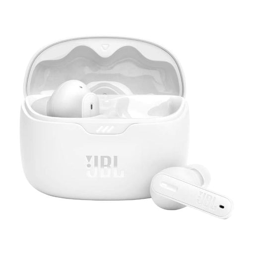 JBL Tune Beam | In-Ear Headphones - 100% Wireless - Bluetooth - Smart Ambient - Stick-open Design - White-SONXPLUS.com