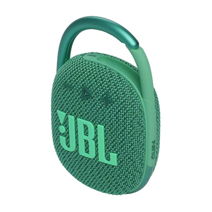 JBL Clip 4 Eco | Haut-parleur - Ultra-portable - Étanche - Bluetooth - Mousqueton intégré - Vert-SONXPLUS.com