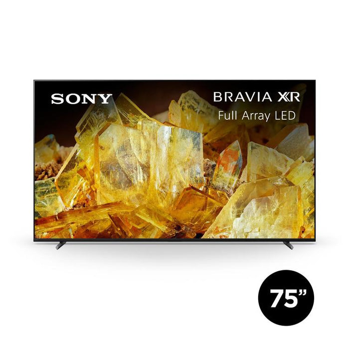 Sony XR-75X90L | Téléviseur intelligent 75" - DEL à matrice complète - Série X90L - 4K Ultra HD - HDR - Google TV-SONXPLUS Chambly