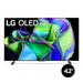 LG OLED42C3PUA | Téléviseur intelligent 42" OLED evo 4K - Série C3 - HDR - Processeur IA a9 Gen6 4K - Noir-SONXPLUS Chambly