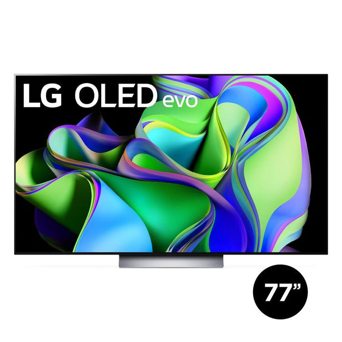 LG OLED77C3PUA | Smart TV 77" OLED evo 4K - C3 Series - HDR - Processor IA a9 Gen6 4K - Black-SONXPLUS Chambly