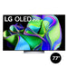 LG OLED77C3PUA | Téléviseur intelligent 77" OLED evo 4K - Série C3 - HDR - Processeur IA a9 Gen6 4K - Noir-SONXPLUS Chambly