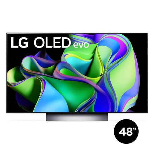 LG OLED48C3PUA | Téléviseur intelligent 48" OLED evo 4K - Série C3 - HDR - Processeur IA a9 Gen6 4K - Noir-SONXPLUS Chambly