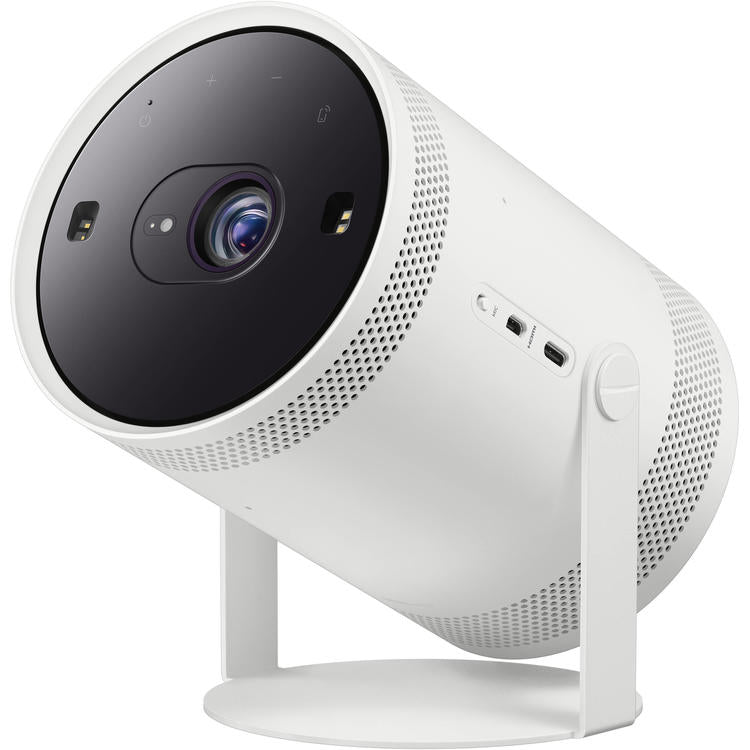 Samsung SP-LFF3CLAXXZC | Projecteur portatif - The Freestyle 2ième Gén. - Compact - Full HD - Son 360 degrés - Blanc-SONXPLUS Chambly