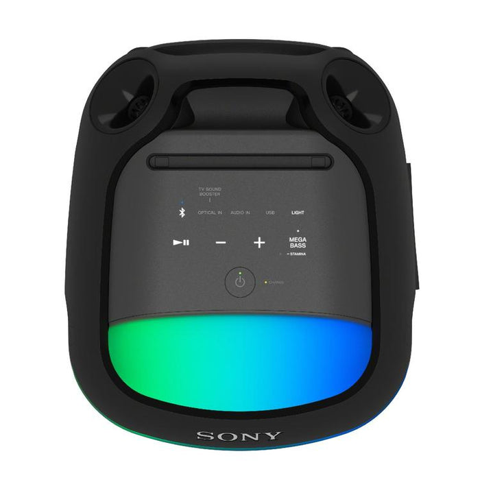 Sony SRS-XV800 | Haut-parleur portatif - Sans fil - Bluetooth - Série X - Mode fête - Noir-SONXPLUS Chambly