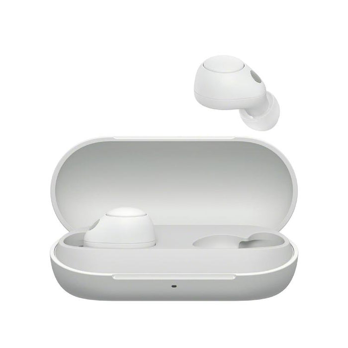 Sony WFC700N | Ecouteurs sans fil - Microphone - Intra-Auriculaires - Bluetooth - Reduction active du bruit - Blanc-SONXPLUS Chambly
