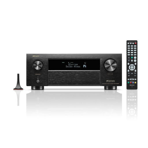 Denon AVRX4800H & HOME250 | 9.4 channel AV receiver and wireless speaker - 8K - Auro 3D - Home theater - HEOS - Black-SONXPLUS Chambly