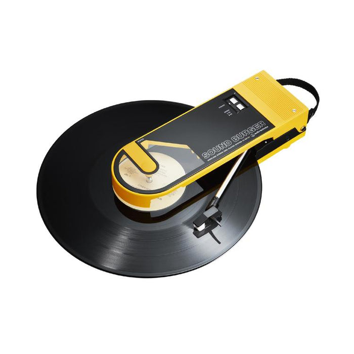 Audio Technica AT-SB727-BK | Table tournante SoundBurger portable - Autonomie 12 heures - Jaune-SONXPLUS Chambly
