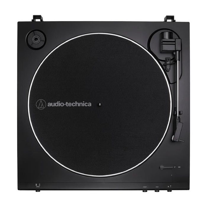 Audio Technica AT-LP60XBT-USB-BK | Turntable Stereo - Fully Automatic - Belt Drive - USB - Bluetooth - Black-SONXPLUS Chambly