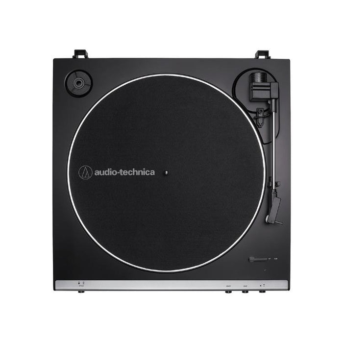 Audio Technica AT-LP60X-GM | Stereo Turntable - Belt Drive - Fully Automatic - Metal Gun-SONXPLUS Chambly