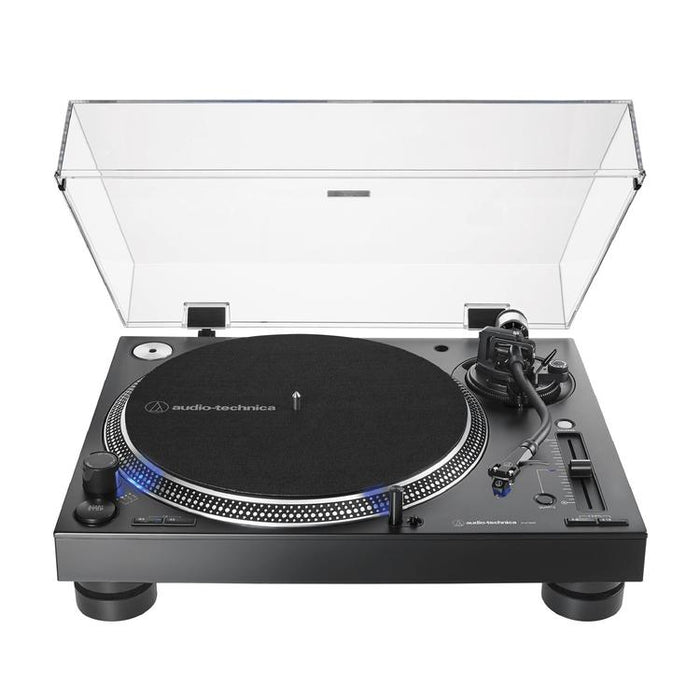 Audio Technica AT-LP140XP-BK | Table tournante Professionnelle - Entraînement direct pour DJ - Noir-SONXPLUS Chambly