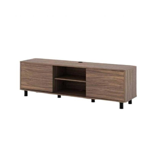 Sonora S20V65MB | TV Stand - 65" Wide - 2 Cabinets - Medium Brown-SONXPLUS Chambly