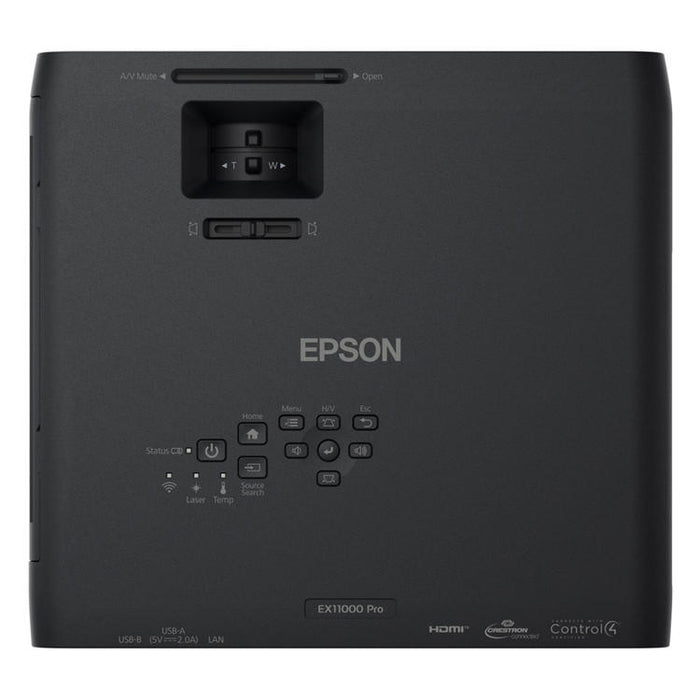 Epson EX11000 | Projecteur laser - 3LCD FHD 1080p - 4600 Lumens - Sans fil - Noir-SONXPLUS Chambly