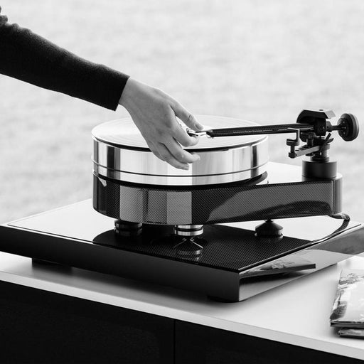 Pro-Ject RPM 10 Carbon | Turntable - EVO 10" tonearm - CNC machined MDF top - Black-SONXPLUS Chambly