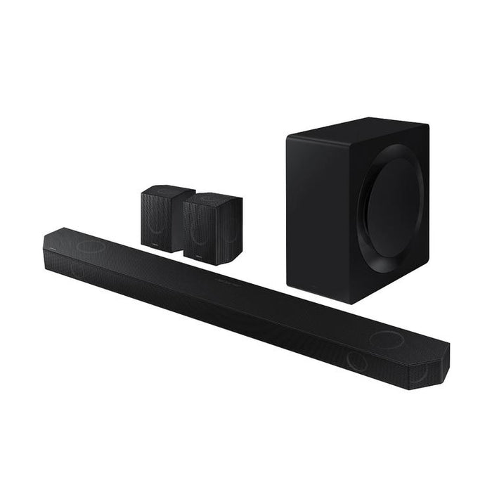 Samsung HWQ990D | Soundbar - 11.1.4 channels - Dolby ATMOS - Wireless - Wireless subwoofer and rear speakers included - 656W - Black-SONXPLUS Chambly