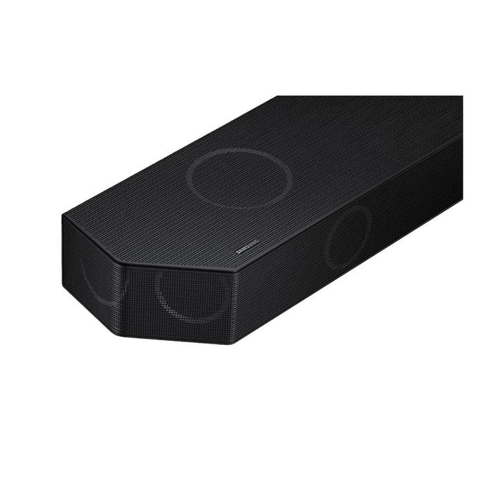 Samsung HWQ990D | Barre de son - 11.1.4 canaux - Dolby ATMOS - Sans fil - Caisson de graves sans fil et Haut-parleurs arrière inclus - 656W - Noir-SONXPLUS Chambly