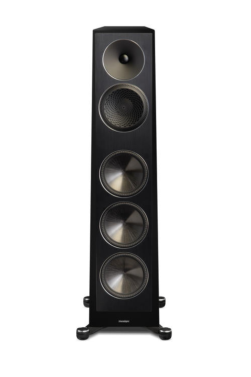 Paradigm Founder 120H | Hybrid Tower Speakers - 95 db - 22 Hz - 20 kHz - 8 ohms - Gloss Black - Pair - DÉMO-SONXPLUS Chambly