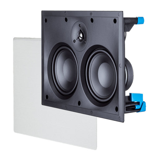 Paradigm Home H55-LCR | In-Wall Speaker - Black - Ready to paint surface - Unit-SONXPLUS Chambly