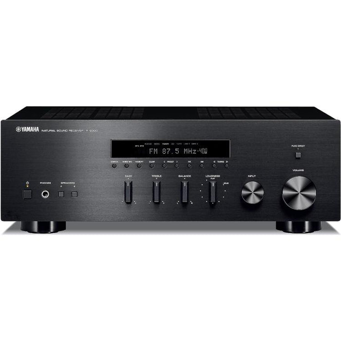 Yamaha RS300 | Récepteur Hi-Fi AM/FM - 50 W RMS - Stéréo - Noir-SONXPLUS Chambly