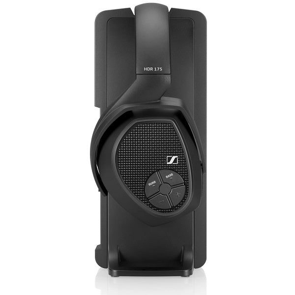 Sennheiser RS 175 | Circumaural Wireless TV Headphones - Stereo - Black-SONXPLUS.com