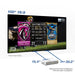 Epson LS500-120 | Laser TV Projector - 3LCD - 120 inch screen - 16:9 - Full HD - 4K HDR - White-SONXPLUS.com