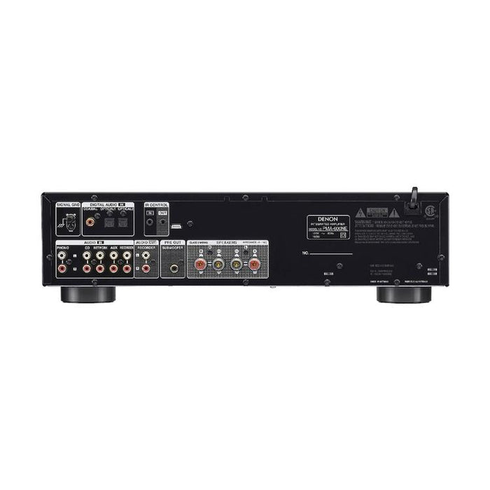 Denon PMA-600NE | 2 Channel Integrated Amplifier - 70 W / Channel - Bluetooth Support - Black-SONXPLUS Chambly