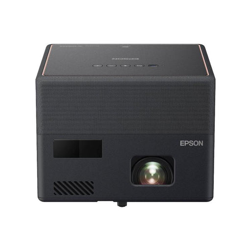 Epson EpiqVision Mini EF12 | Portable Laser Projector - Wi-fi - 3LCD - Screen 150 inches - 16:9 - 4K - HDR FHD - Audiophile Sound - Android TV - Black-SONXPLUS.com